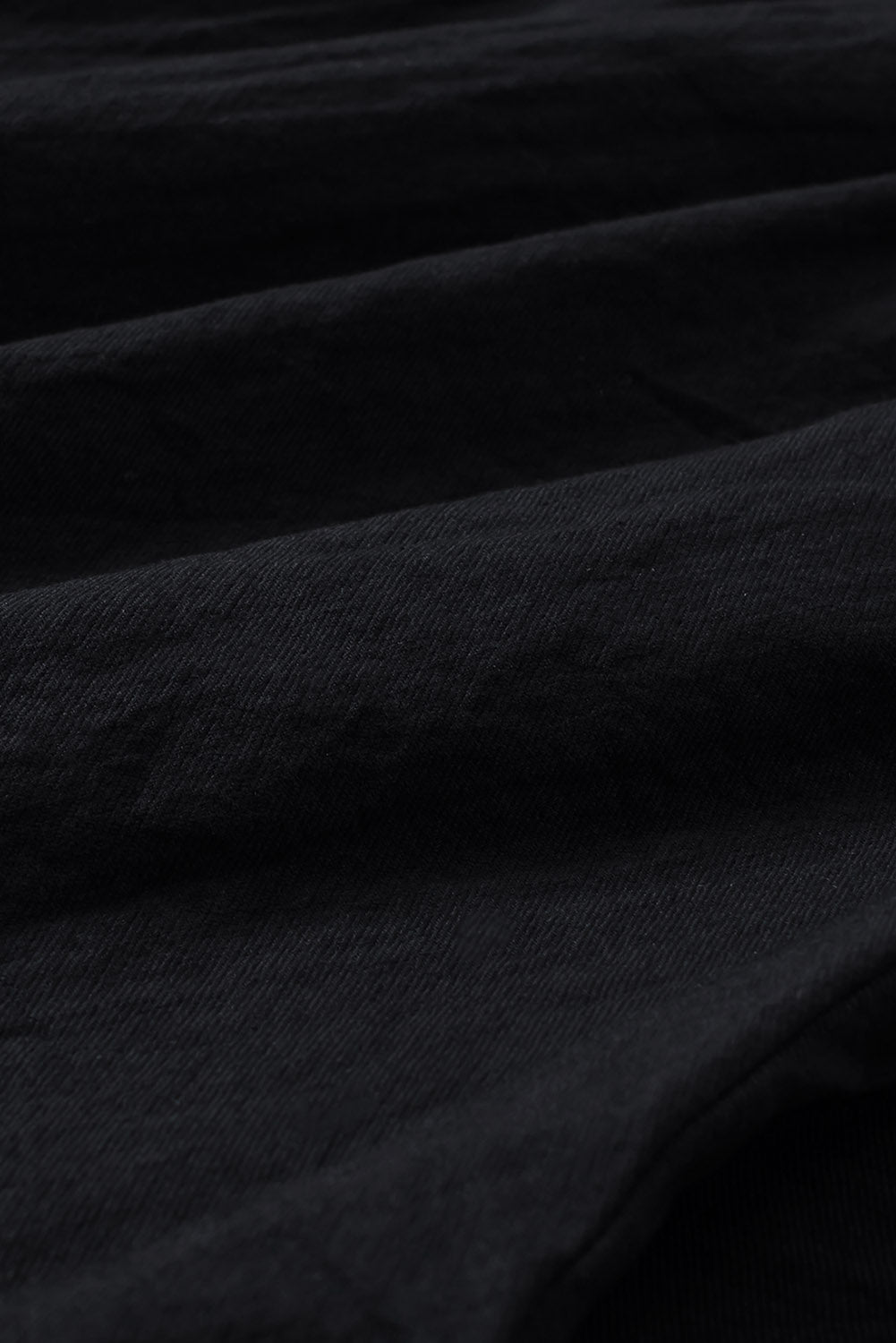 Solid Paperbag Waist Straight Leg Cropped Pants