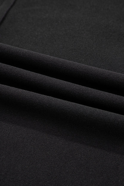 Bow Mesh Patchwork Long Sleeve Tee