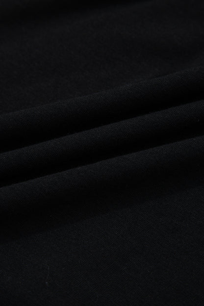 Plus Size Solid Bow-Tie Peplum Tank Top