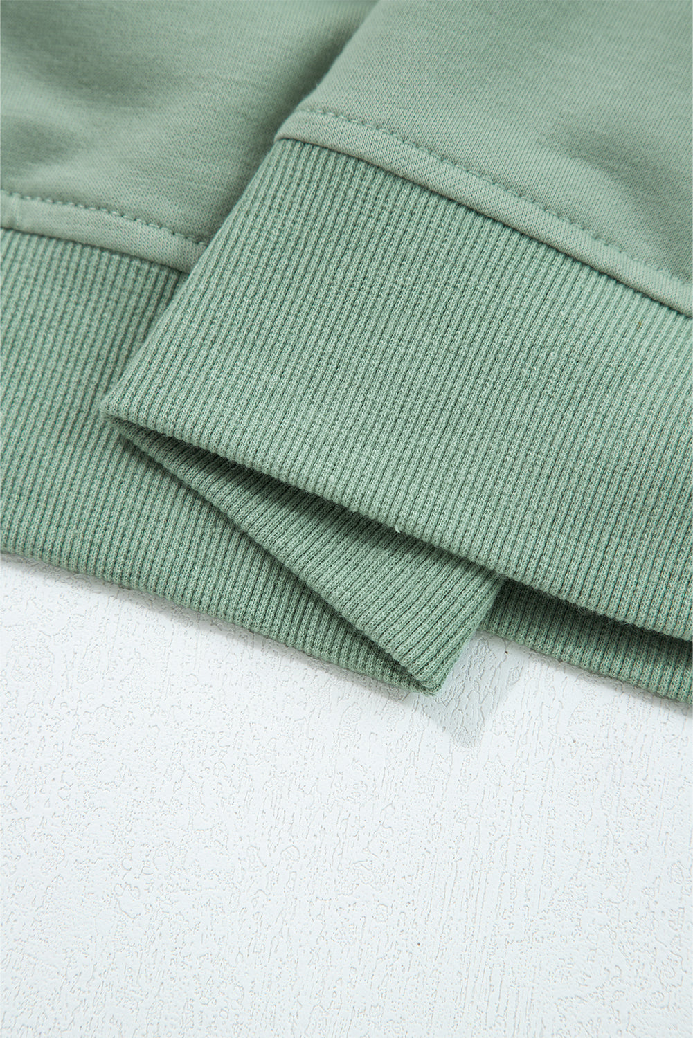 Flower Patchwork Raw Edge Drop Shoulder Top