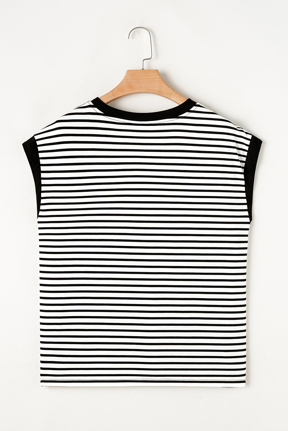 Stripe Patch Pocket Tank Top