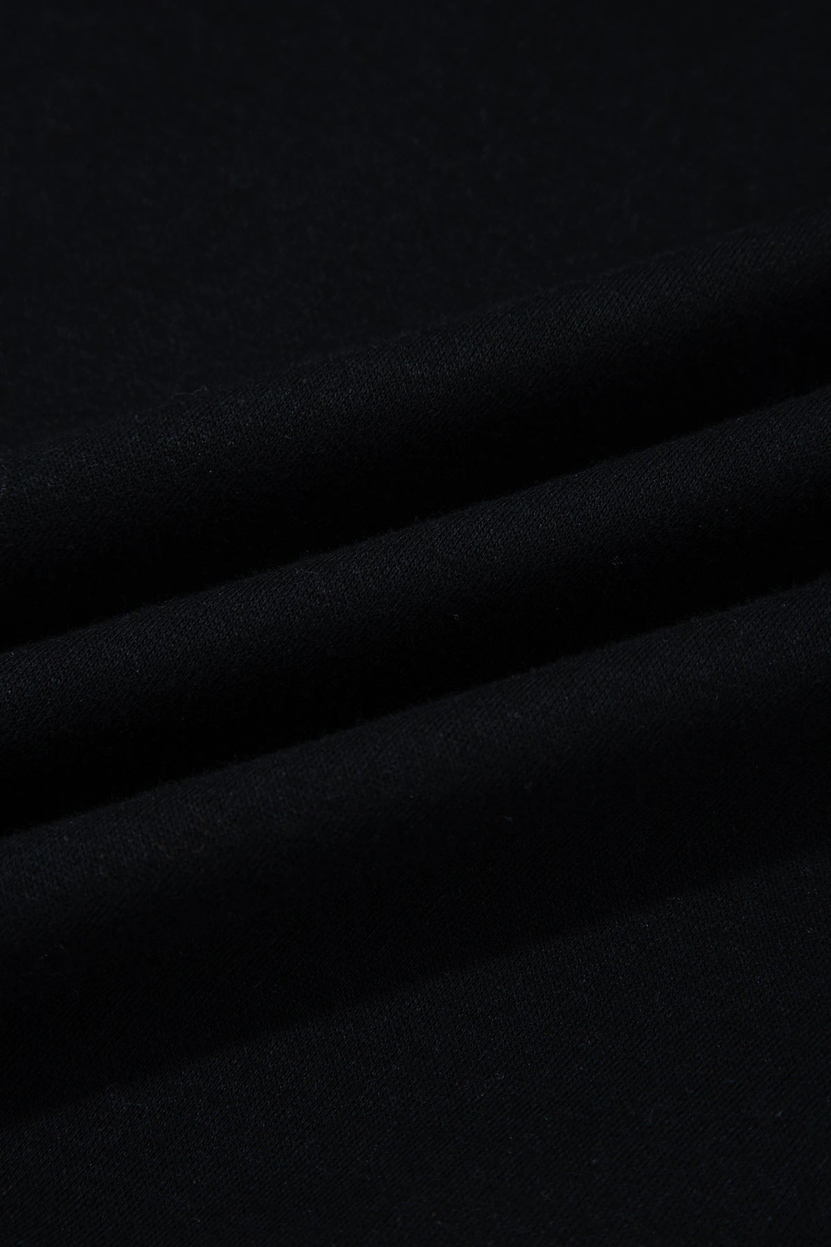Solid Mock Neck Drop Shoulder Oversize Sweatshirt