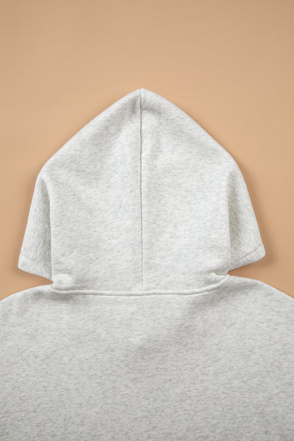Camouflage Patchwork Long Sleeve Hoodie