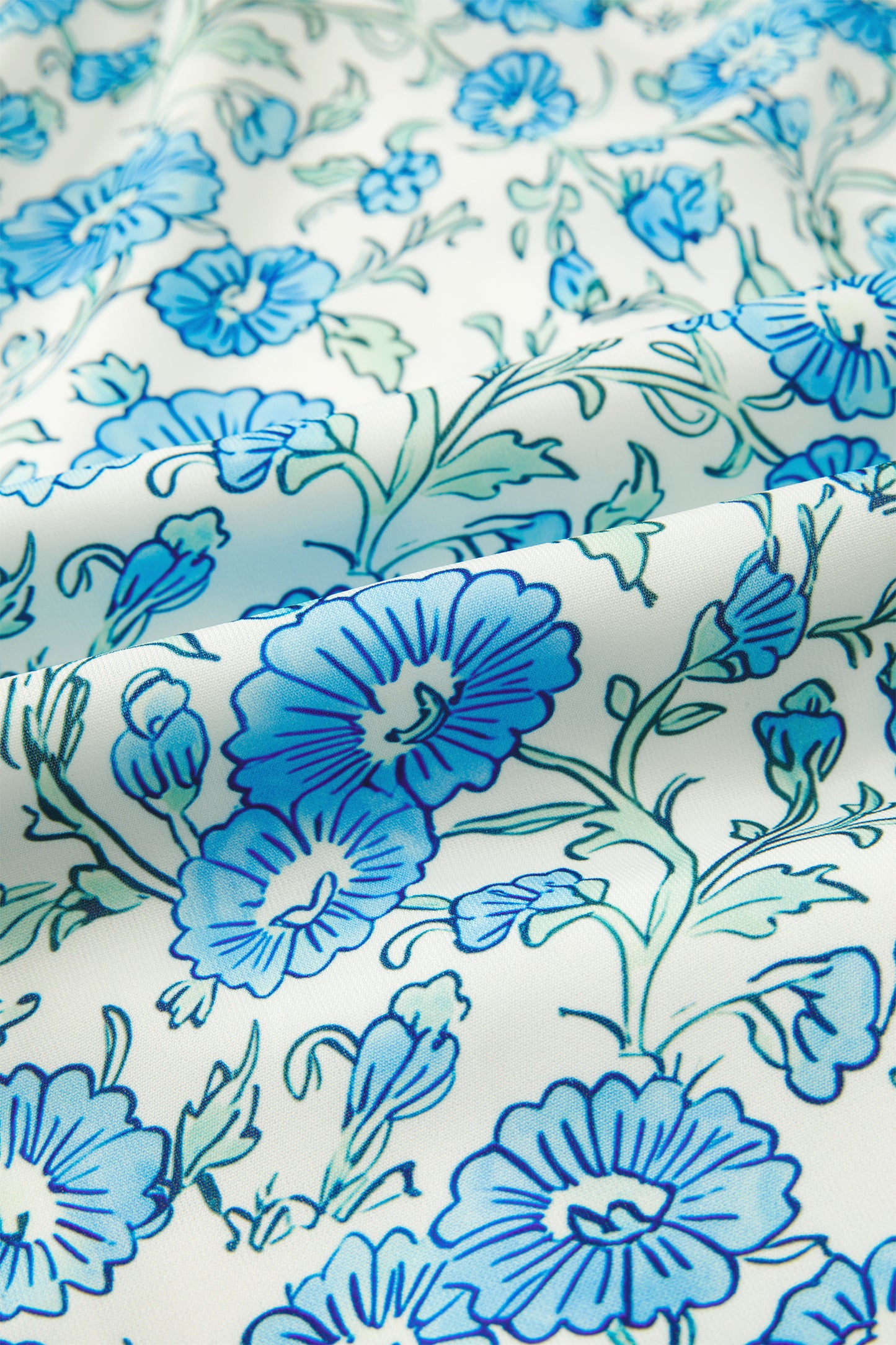 Floral Stripe Patchwork Bow Tie Strap Dress