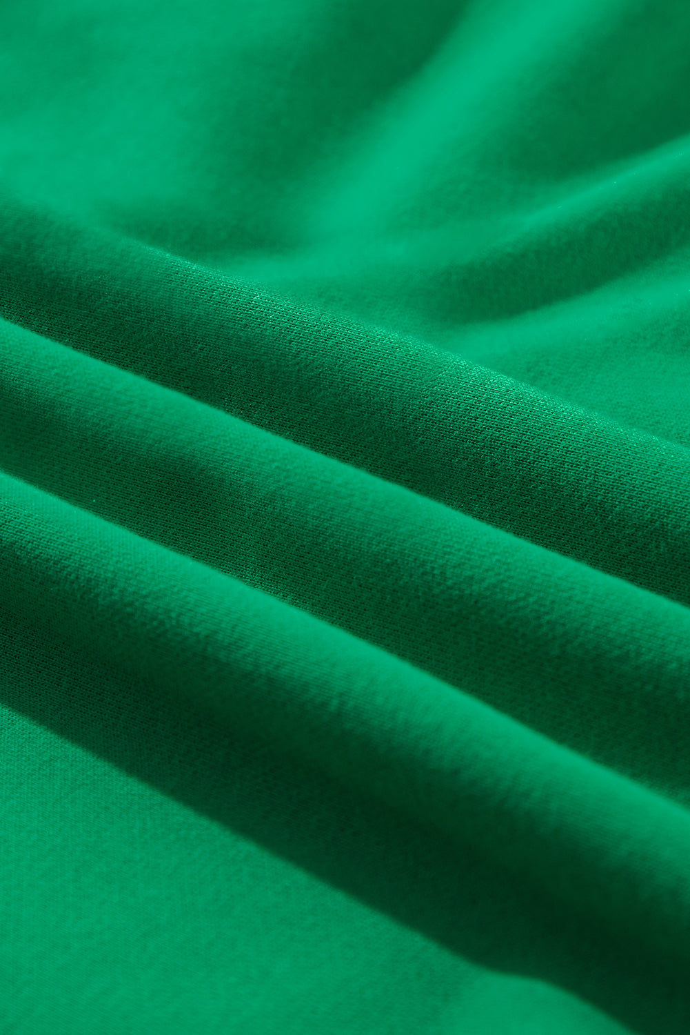 Solid Drop Shoulder Crewneck Pullover Sweatshirt