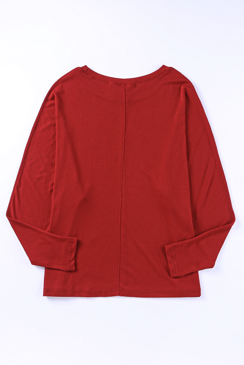 Center Seam Long Sleeve Top