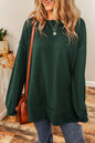 Oversized Drop Shoulder Crewneck Sweatshirt