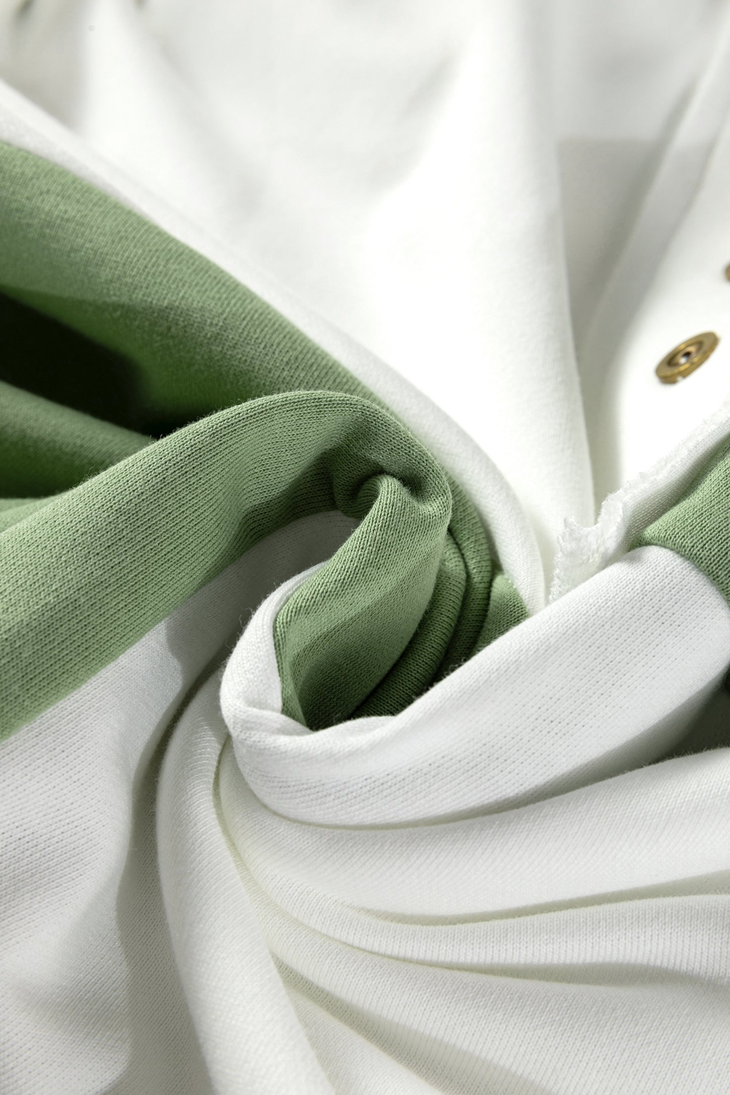 Colorblock Crewneck Henley Sweatshirt