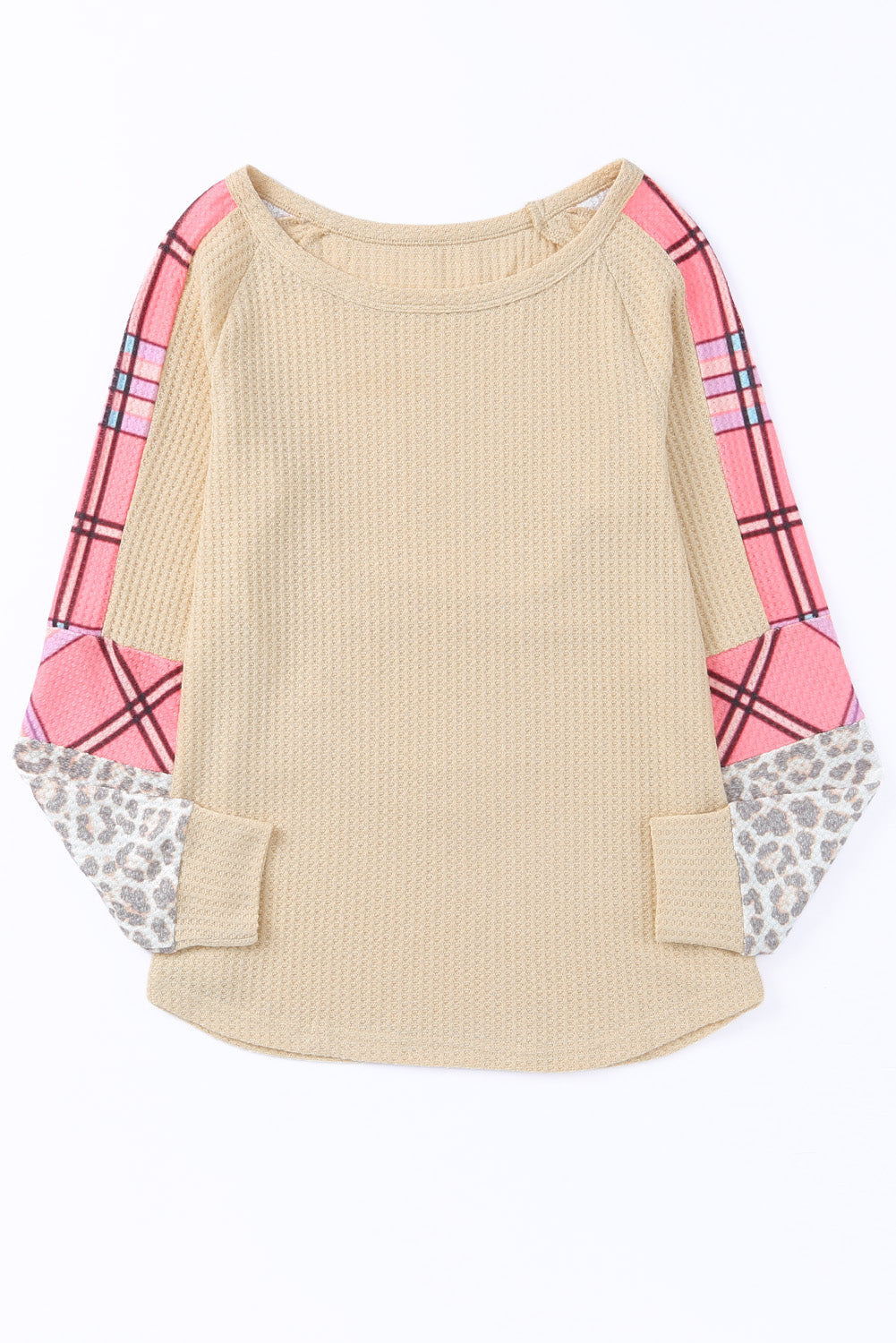 Leopard Raglan Long Sleeve Top