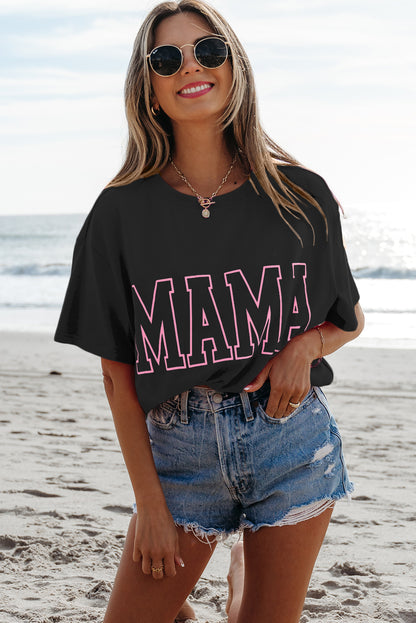 MAMA Short Sleeve Graphic T-Shirt