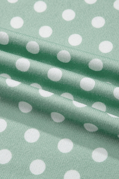 Polka Dot Short Sleeve Top & Shorts Set