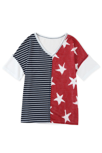 Stars and Stripes Short Sleeve Top