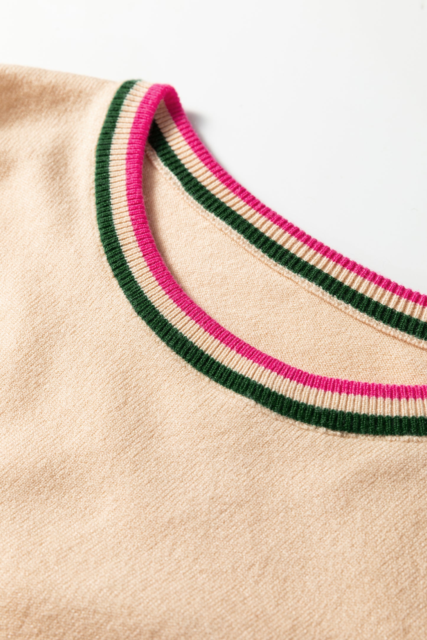 Floral Patchwork Puff Sleeve Sweater