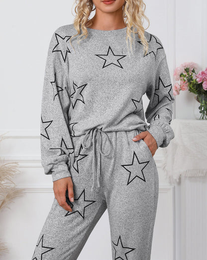 Stars Top and Pants Set