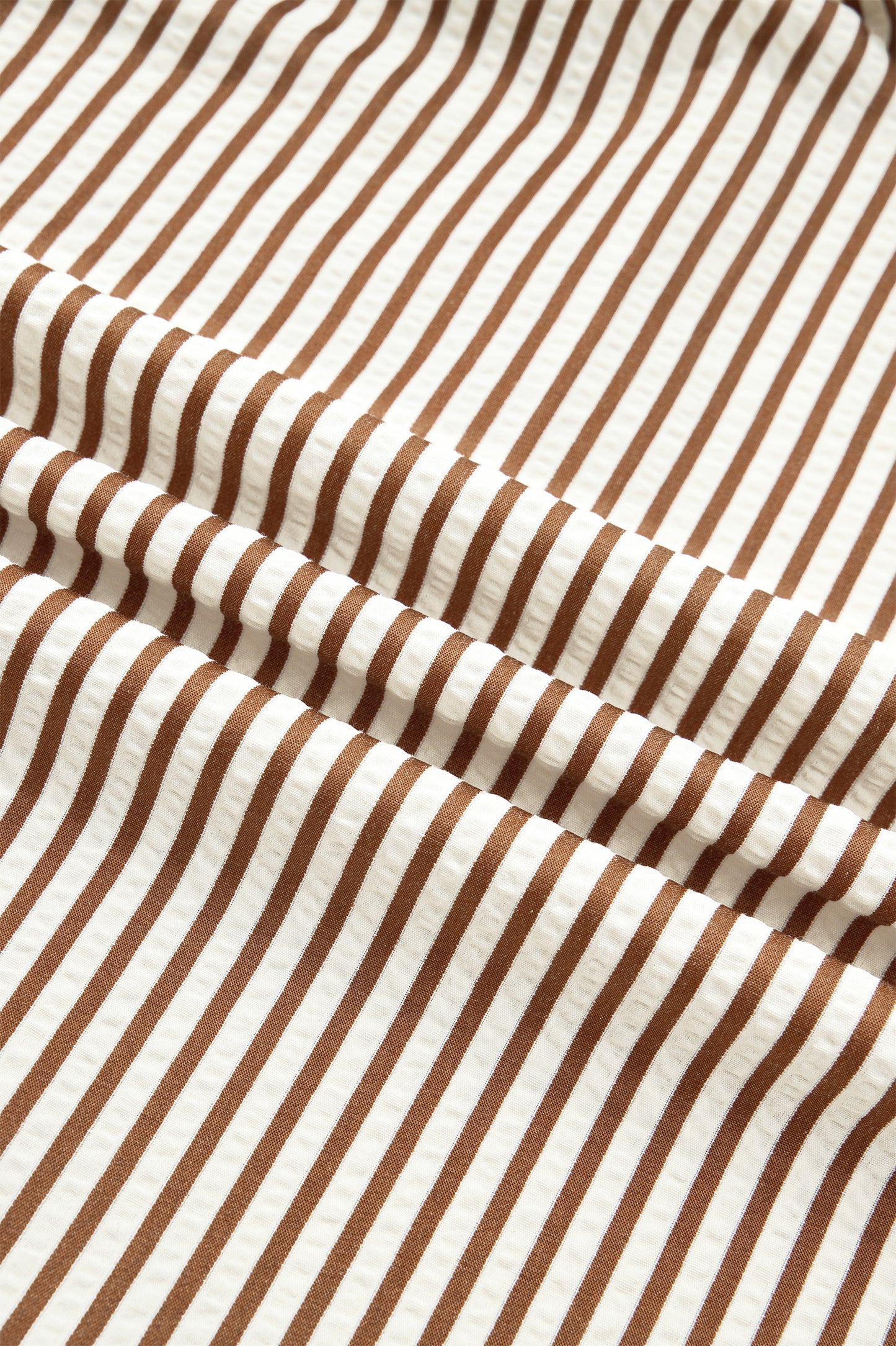 Plus Size Stripe Flutter Sleeve V-Neck Maxi Dress