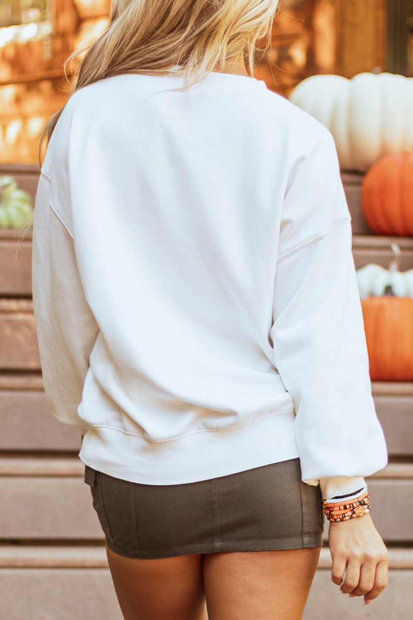 Hello Pumpkin Pullover Sweatshirt