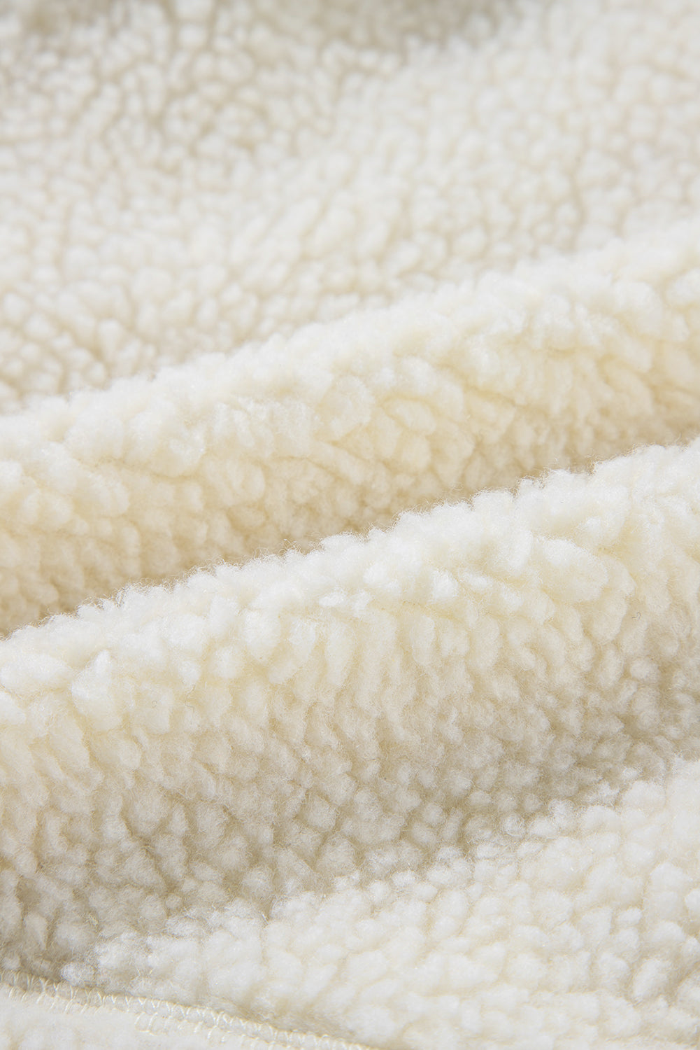 Solid Fleece Zip-Up Drawstring Pocketed Hooded Jacket