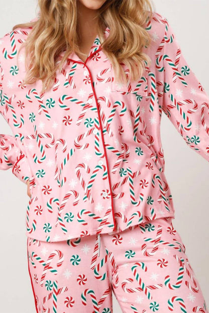 Christmas Shirt and Pants Pajama Set