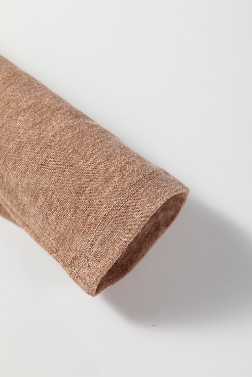 Floral Patchwork V-Neck Long Sleeve Top