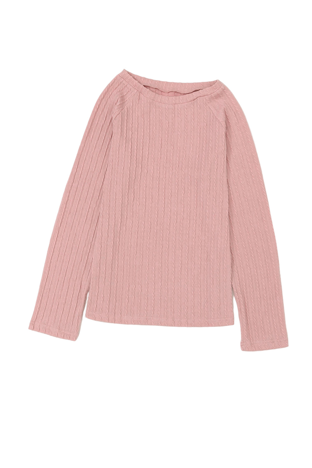 Ribbed Knit Long Sleeve Top