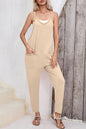 Sleeveless V-Neck Harem Pant Jumpsuit