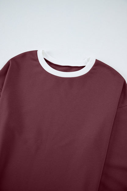 Varsity Stripe Pullover and Drawstring Pant Set