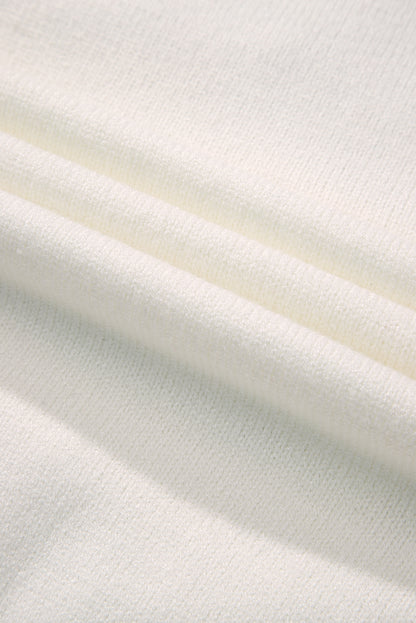 Plus Size Christmas Holly Jolly Colorblock Edge Sweater