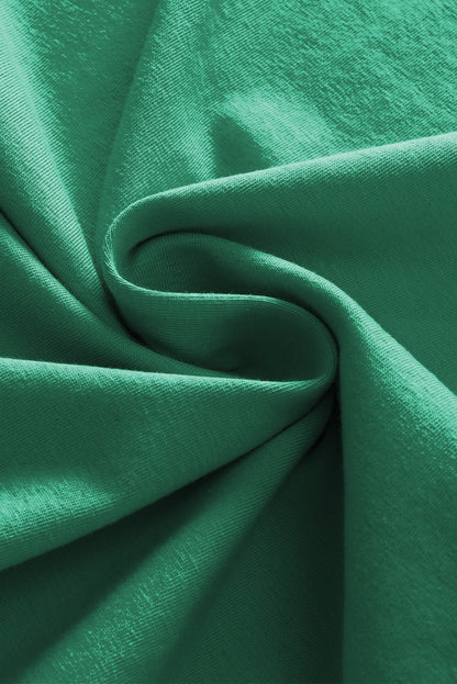 Solid Ruffle Straps Scoop Neck Tank Top