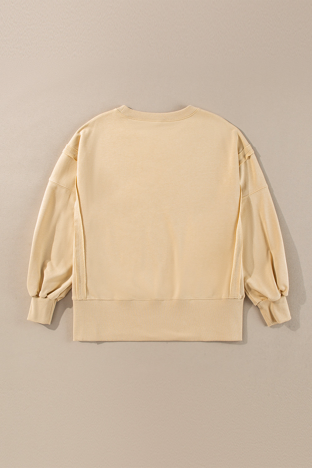 Reverse Seam Drop Shoulder Sweatshirt