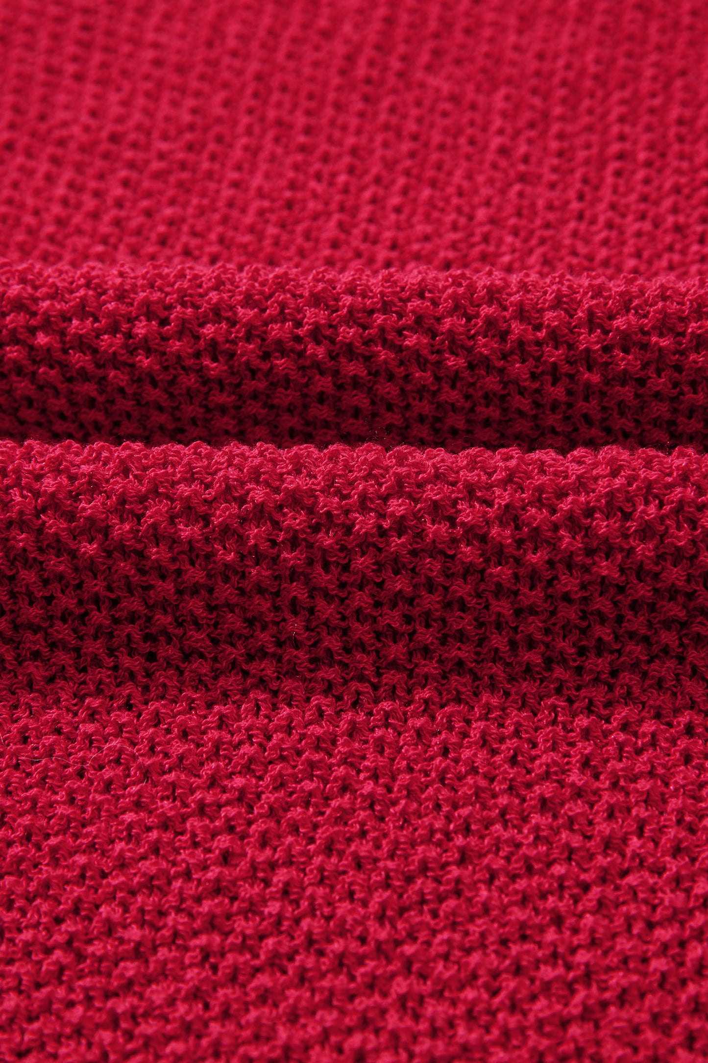 Colorblock Knit V-Neck Sweater