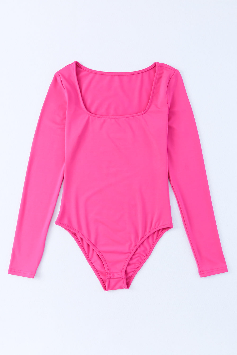 Square Neck Long Sleeve Bodysuit