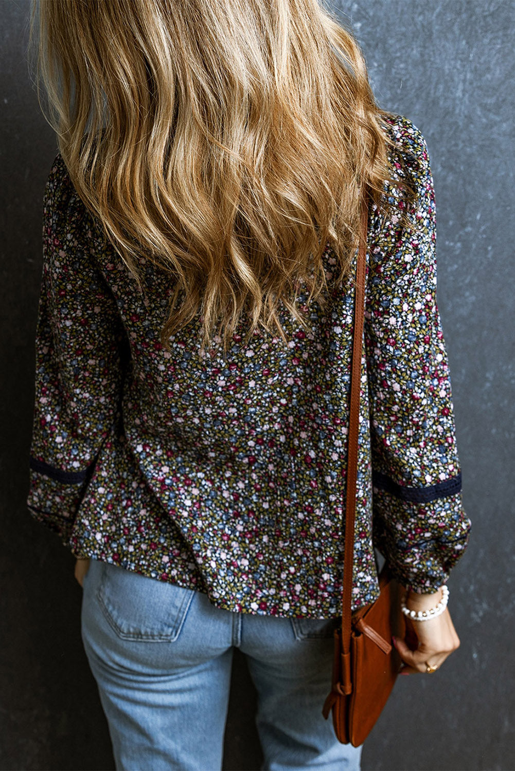 Floral Puff Sleeve Blouse