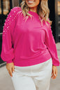 Pearl Raglan Sleeve Sweater Plus Size