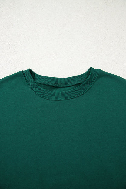 Varsity Stripe Sweatshirt and Short Set