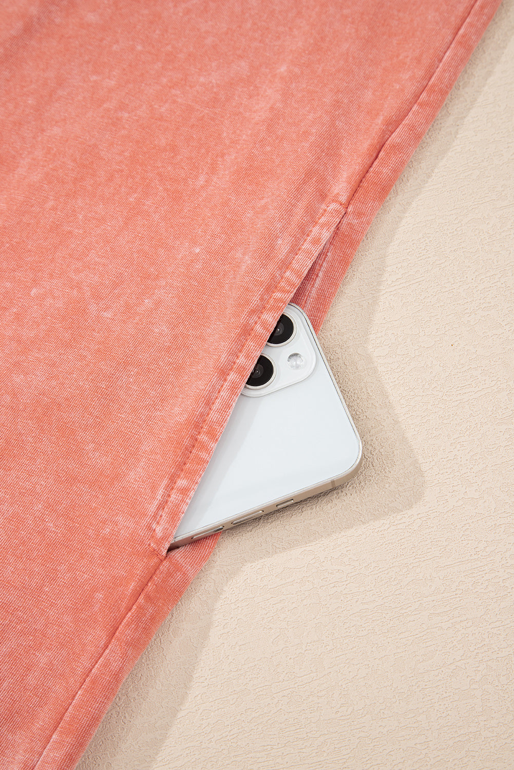 Mineral Wash Pocketed Tank Mini Dress