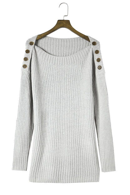 Oversized Drop Shoulder Sweater