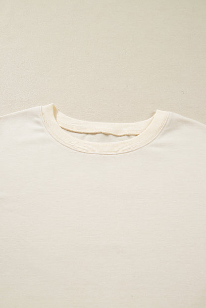 Plus Size Plaid Patchwork Long Sleeve Exposed Seam Top