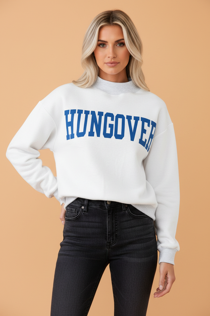 TEQUILA/HUNGOVER Reversible Mock Neck Sweatshirt