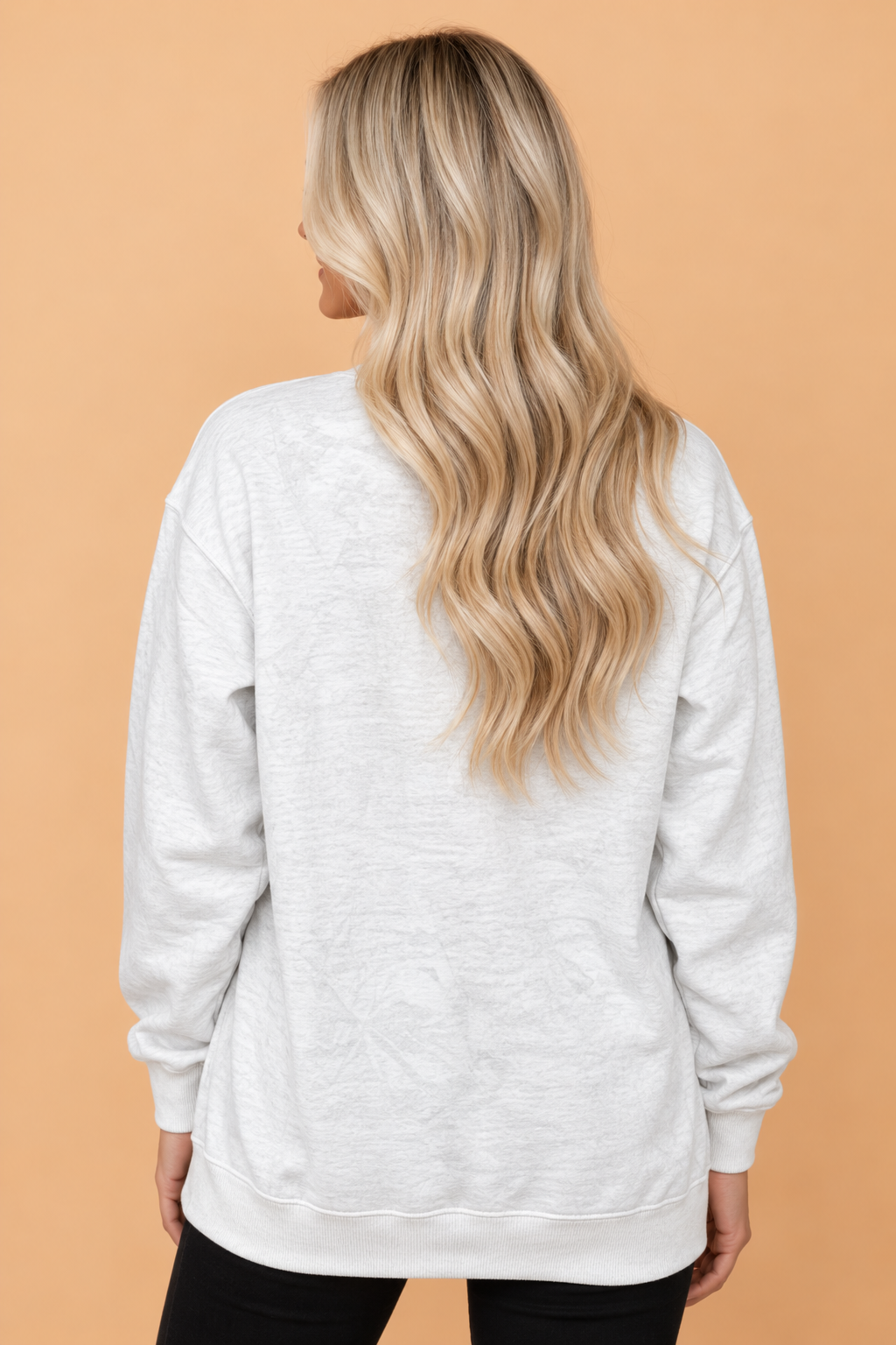 PRETTY BASH LOVE LIKE JESUS Letter Print Camo Sweatshirt