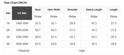 Plus Size Stripe Plaid Patchwork Waffle Top