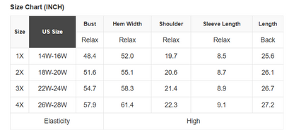 Plus Size Western Burro Cactus Crew Neck Tee