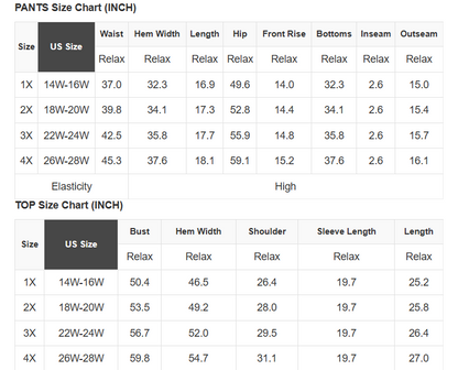 Plus Size Colorblock Top and Lace-up Skirt Set