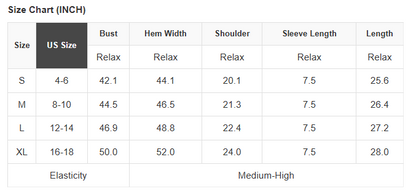 Solid High Neck Oversize Tee