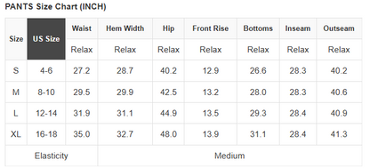 Colorblock Flower Patchwork Drawstring Wide Leg Pants