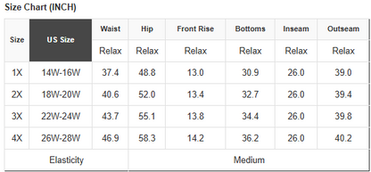 Plus Size Camo Denim High Waist Barrel Jeans