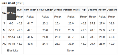 Christmas Santa Snowflake Shirt and Pants Pajama Set