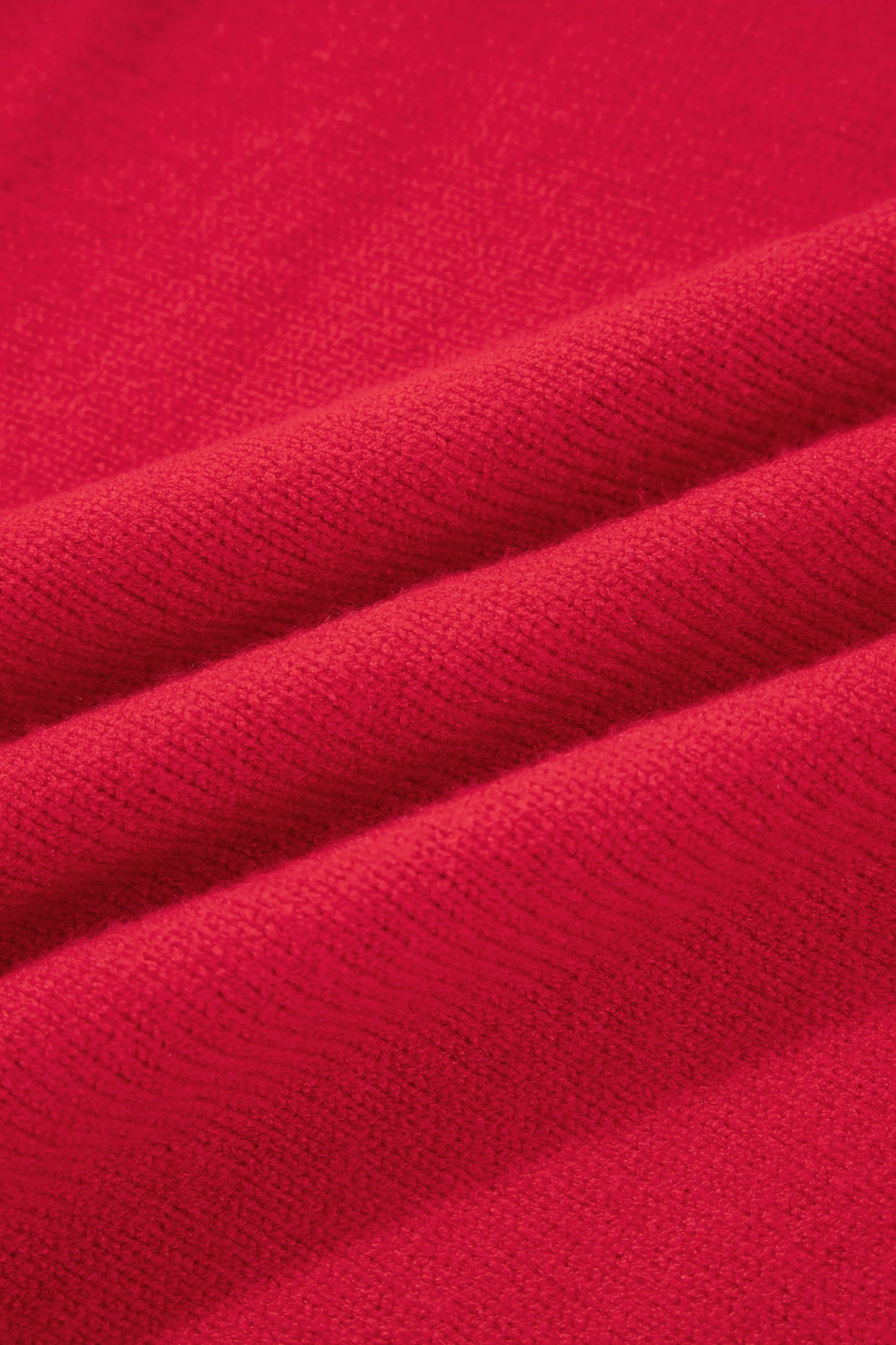 Christmas Colorblock Stripe Long Sleeve Sweater