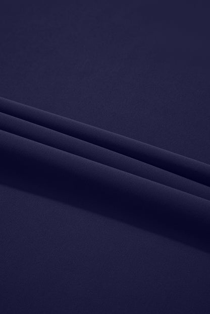 Contrast Trim Ruffle High Waist Swim Dress