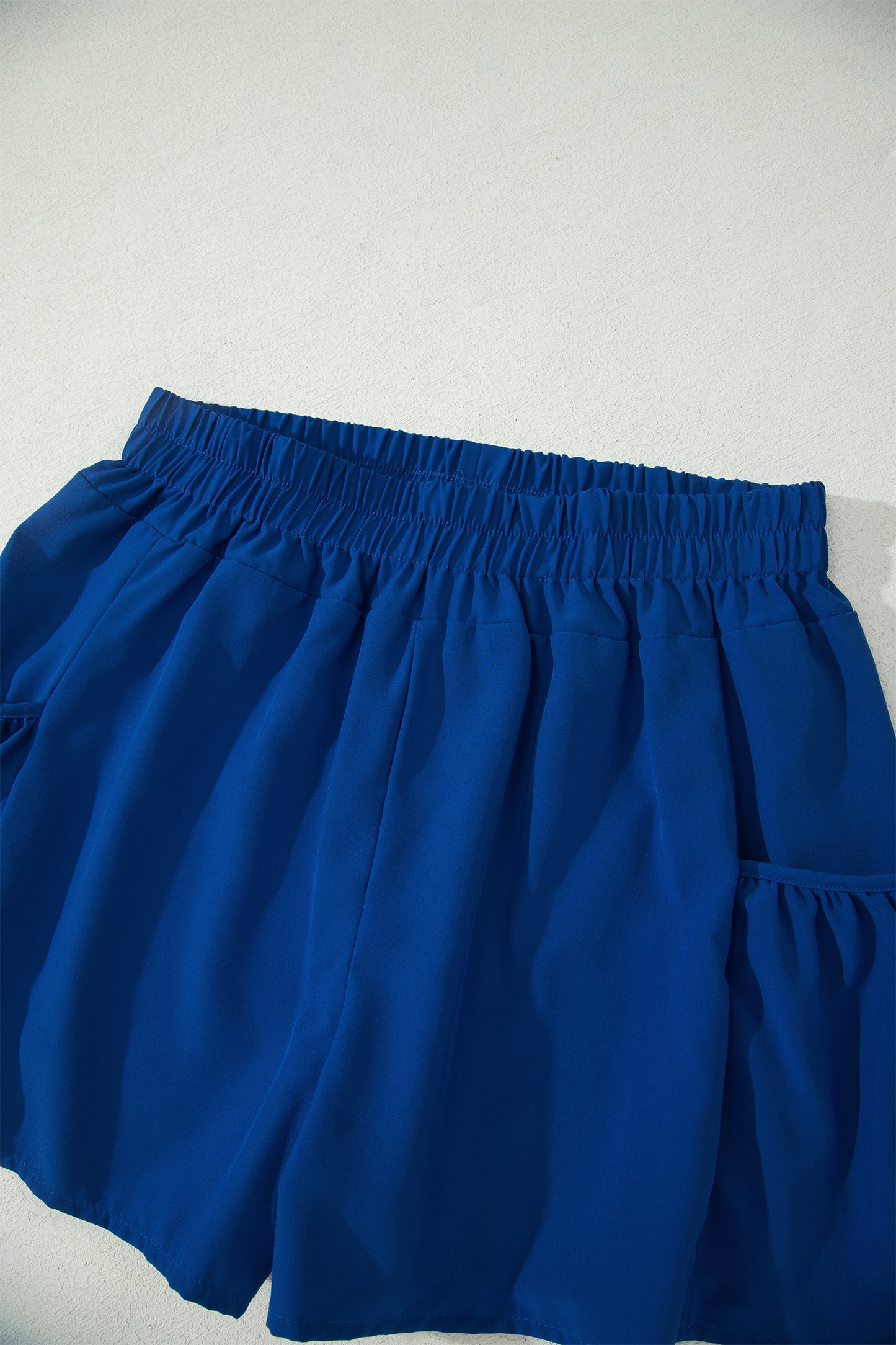 Solid Ribbed Tank & Wide Leg Shorts Set
