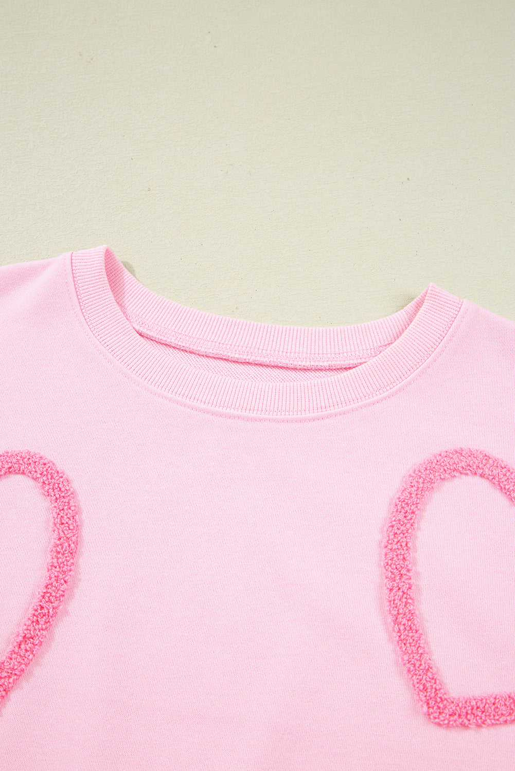 Valentine Chenille Heart Top and Pants Set